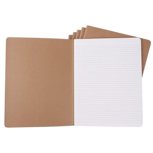 Set Libretas Moleskine Tapa Dura Kraft 6 Piezas