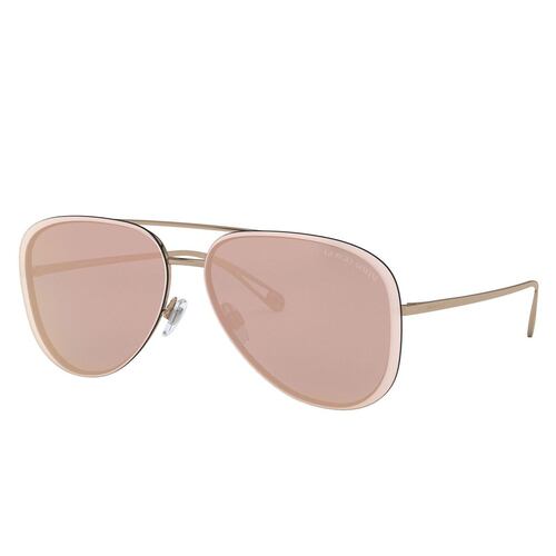 Lente de sol Giorgio Armani en metal bronce