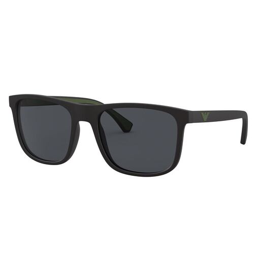 Lente de sol Emporio Armani en negro-gris