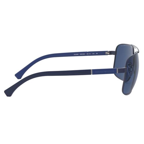 Lentes Solares Emporio Armani Armazón de Metal Azul