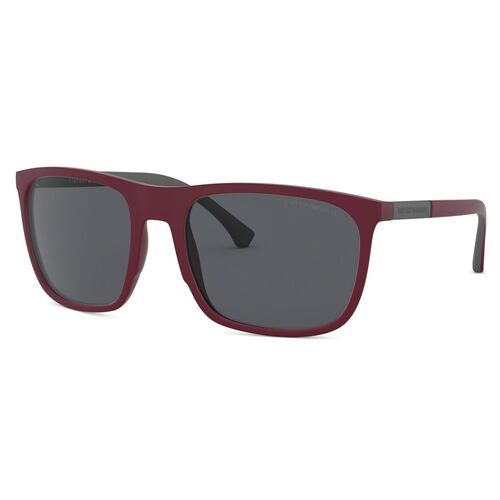 Lentes Solares Emporio Armani Armazón en Nylon Vino Tinto-Gris