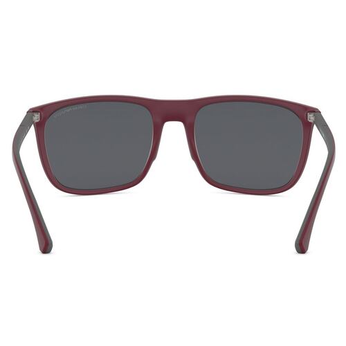 Lentes Solares Emporio Armani Armazón en Nylon Vino Tinto-Gris