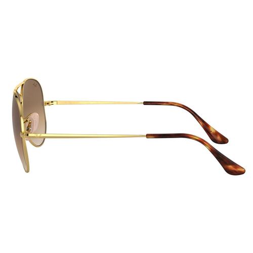 Lente Solar Ray-Ban Aviator Metal ll en Metal Oro