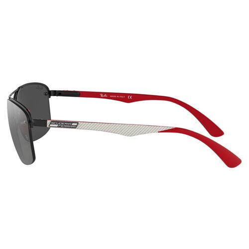 Lentes Solares Ray-Ban Armazón de Metal Plata-Negro