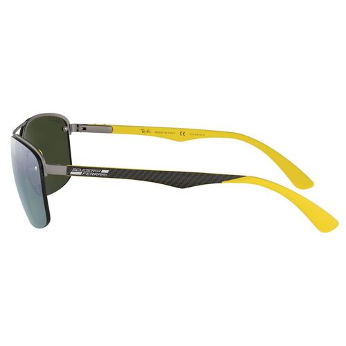 Lentes Solares Ray-Ban Armazón de Metal Plata-Grafito