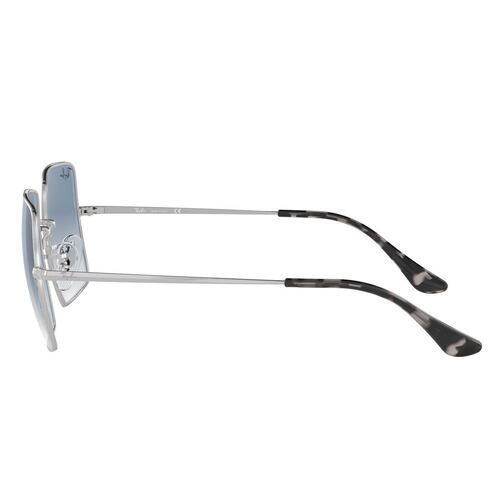 Ray-Ban Square Azul Degradado  Metal Plata