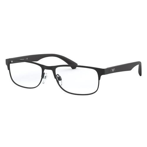 Armazón  Emporio Armani en Metal Negro