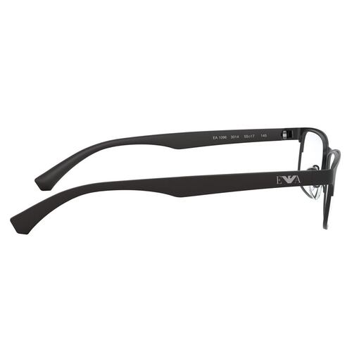 Armazón  Emporio Armani en Metal Negro