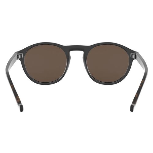 Lente solar Emporio Armani Café Armazón en Nylon Negro-Habana
