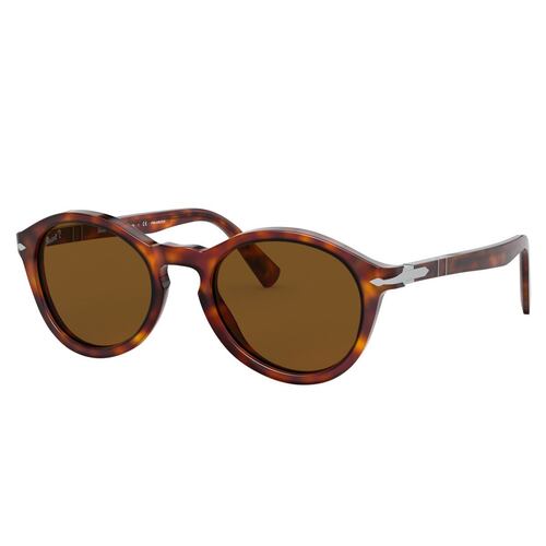 Persol café polarizado, armazón negro