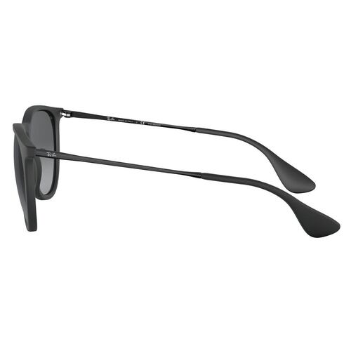 Lente Solar Ray-Ban Erika Gris en Nylon Negro