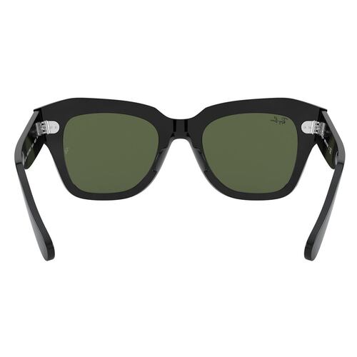 Lente Solar State Street Verde Negro 0RB2186 Ray-Ban