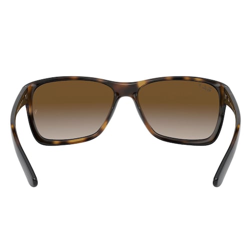 Lentes solares Ray-Ban café polarizado armazón en nylon habana