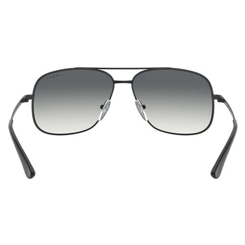 Lentes solares gris degradado metal negro  Vogue