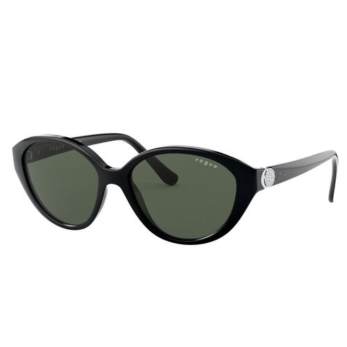 Lentes solares Verde nylon negro Vogue