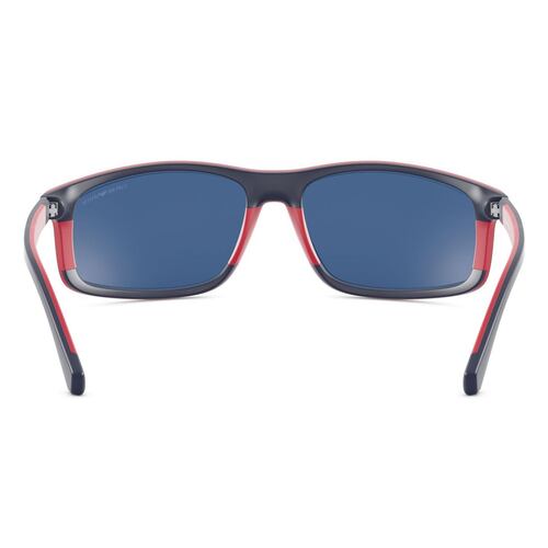 Lentes solares Emporio Armani azul rojo