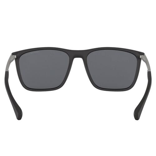 Lente Solar Negro Plata 0EA4150 Emporio Armani