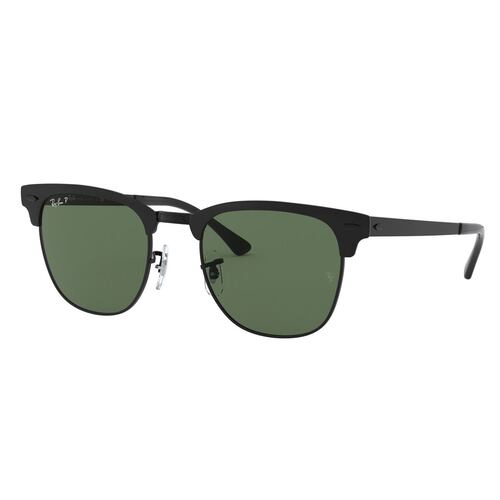 Lentes solares Ray-Ban clubmaster verde polarizado armazón en metal  negro