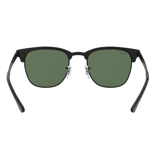 Lentes solares Ray-Ban clubmaster verde polarizado armazón en metal  negro