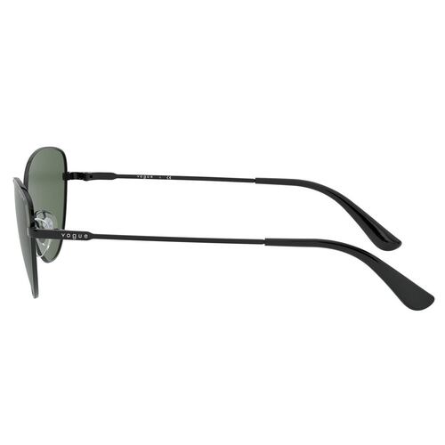 Lente Solar Verde Metal Negro 0VO4179S Vogue