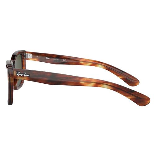 Lente Solar Ray-Ban Caribbean Verde en Acetato Habana