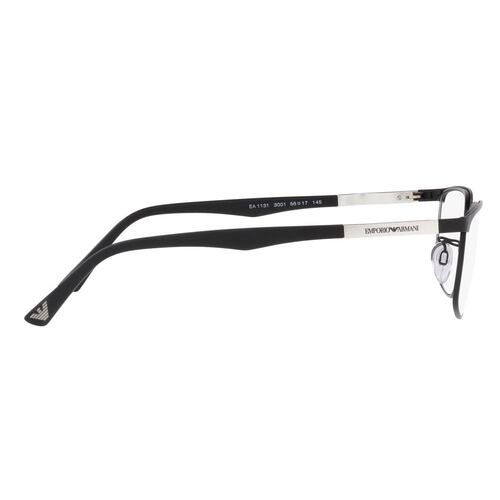 Armazón Emporio Armani modelo 0EA1131 en metal color negro