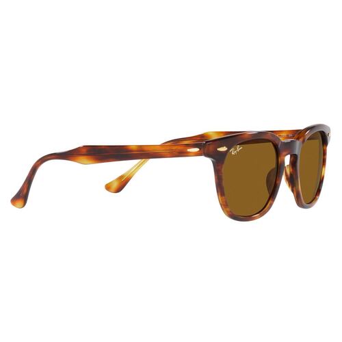 Lente solar Ray-Ban Hawkeye modelo 0RB2298 color marrón en acetato color havana