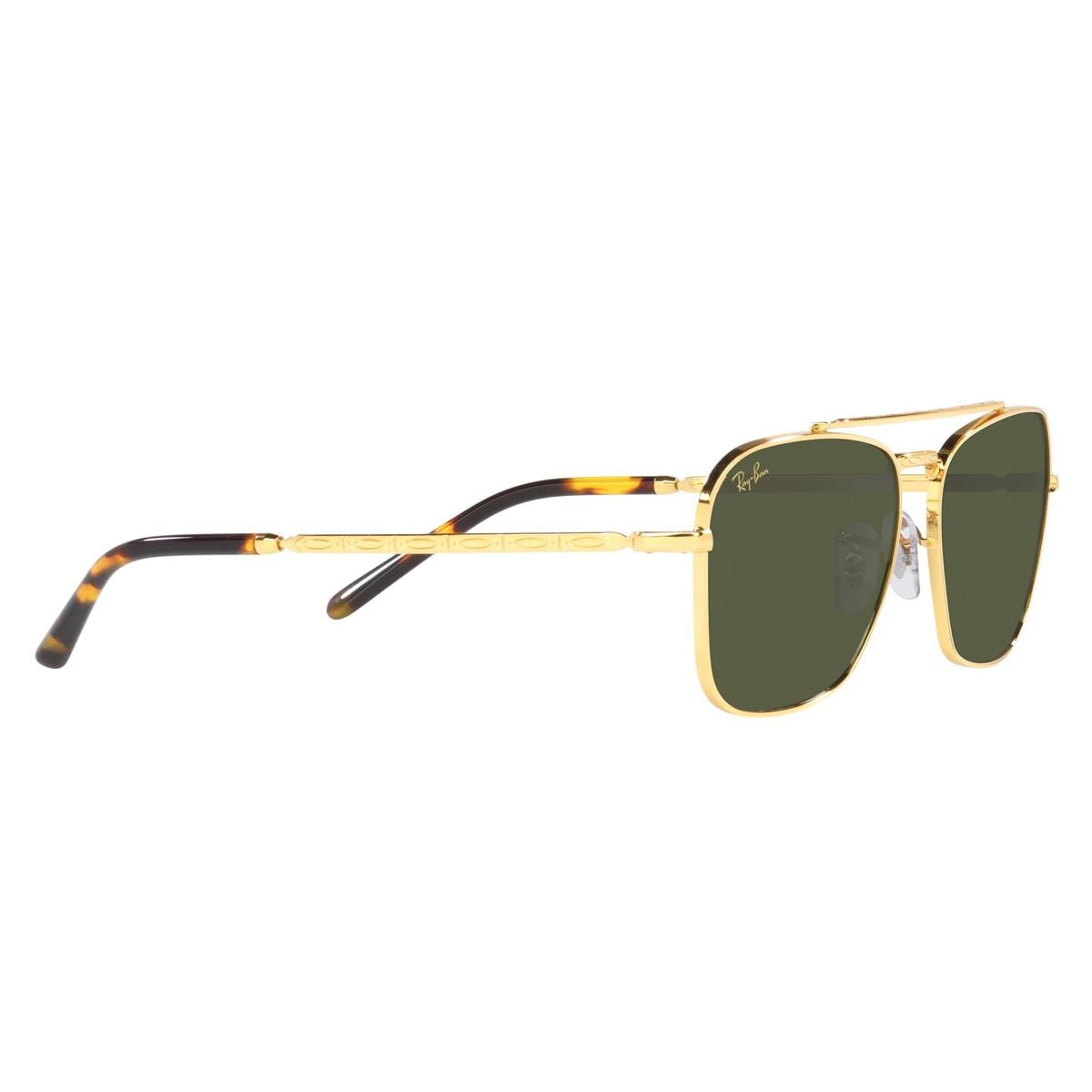 Lente solar Ray Ban New Caravan modelo 0RB3636 color verde en