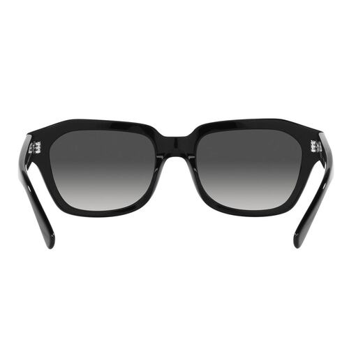 Lente Solar Vogue Degradado Gris en Acetato Negro