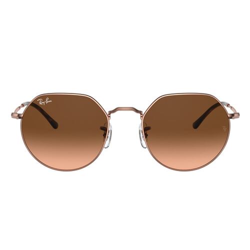 Lente Solar Ray Ban rosa marrón degradado Unisex