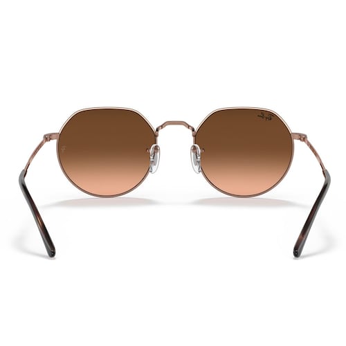 Lente Solar Ray Ban rosa marrón degradado Unisex