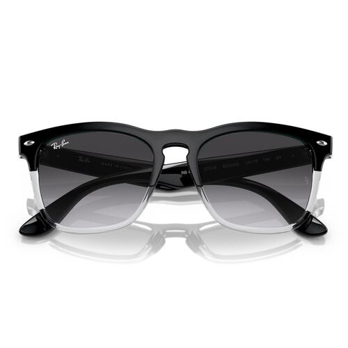Lente Solar  Ray Ban gris degradado azul Unisex