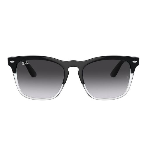 Lente Solar  Ray Ban gris degradado azul Unisex