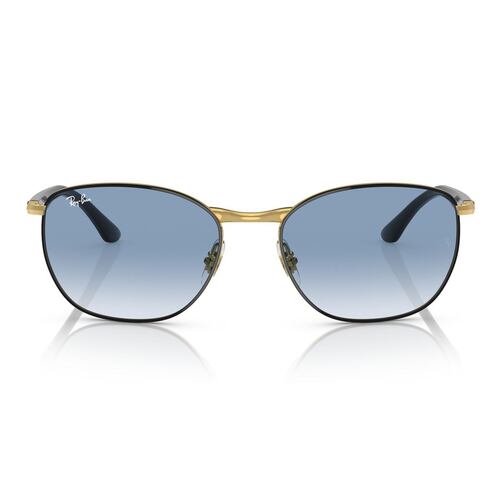 Lente Solar  Ray Ban azul degradado claro Unisex