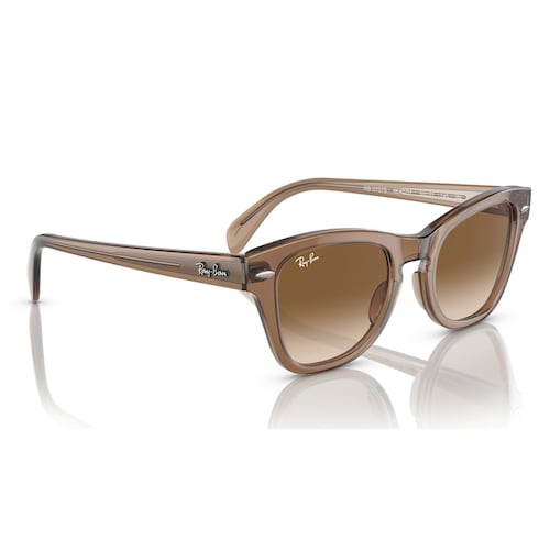 Lente Solar Ray Ban marrón degradado claro Unisex