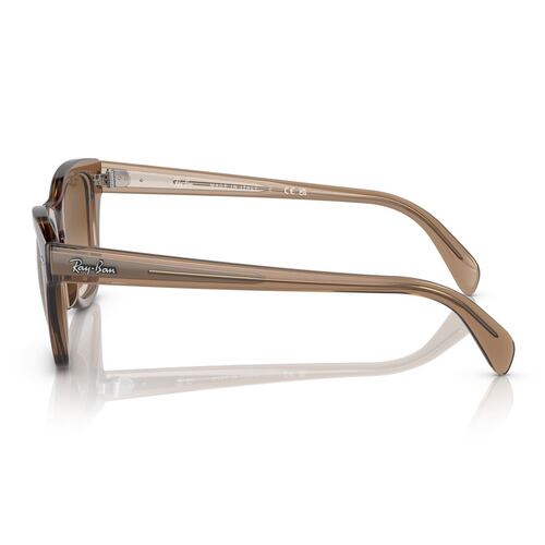 Lente Solar Ray Ban marrón degradado claro Unisex