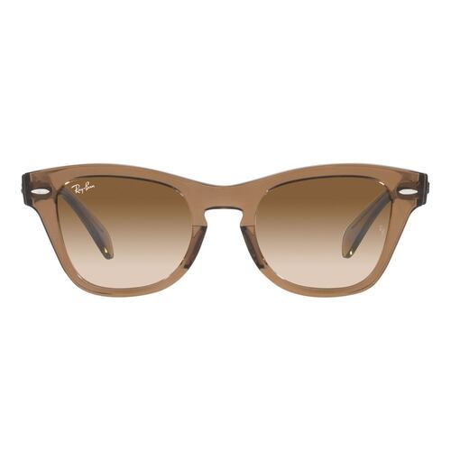 Lente Solar Ray-Ban Degradado Café en Plástico Café
