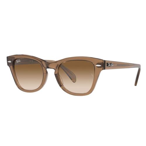 Lente Solar Ray-Ban Degradado Café en Plástico Café