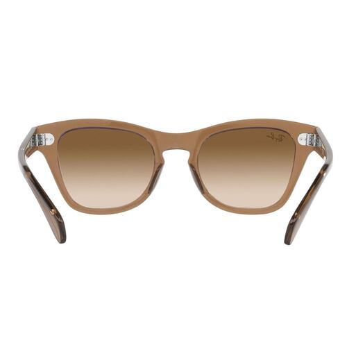 Lente Solar Ray-Ban Degradado Café en Plástico Café