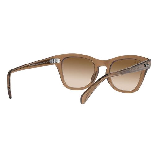 Lente Solar Ray-Ban Degradado Café en Plástico Café