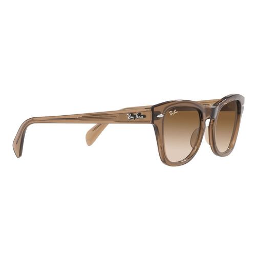 Lente Solar Ray-Ban Degradado Café en Plástico Café