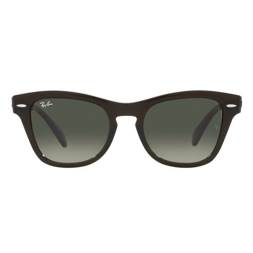 Lente Solar Ray-Ban Degradado Gris en Plástico Verde