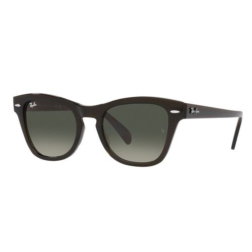 Lente Solar Ray-Ban Degradado Gris en Plástico Verde