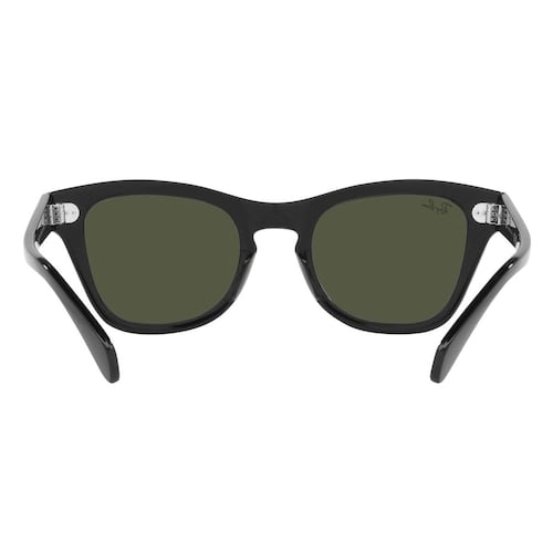 Lente Solar Ray-Ban Verde en Plástico Negro