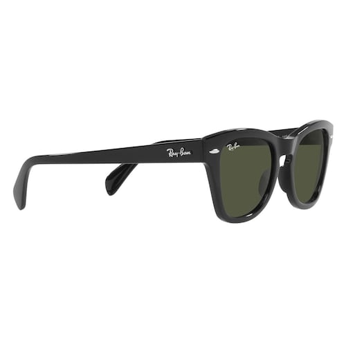 Lente Solar Ray-Ban Verde en Plástico Negro