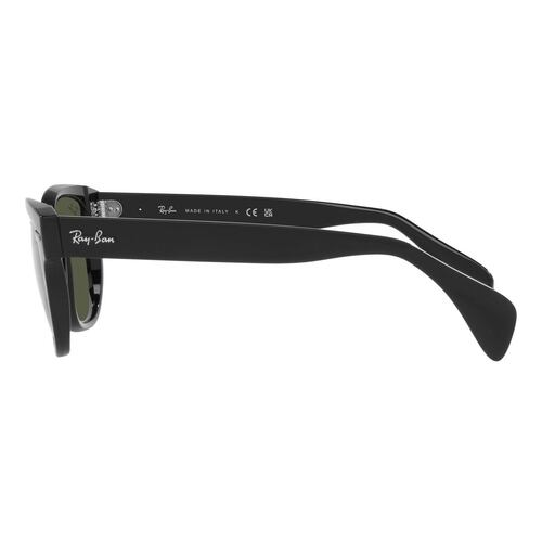 Lente Solar Ray-Ban Verde en Plástico Negro