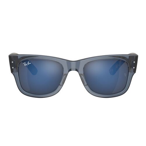 Lente Solar Ray Ban gris espejo azul Unisex