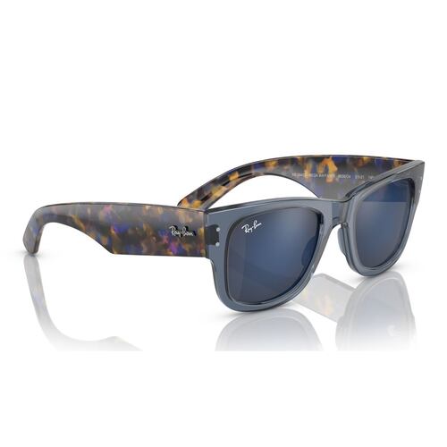Lente Solar Ray Ban gris espejo azul Unisex