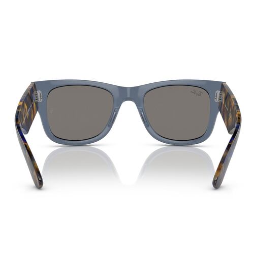 Lente Solar Ray Ban gris espejo azul Unisex