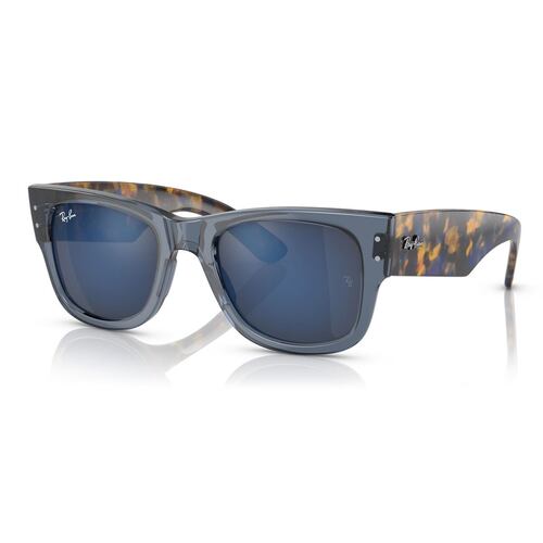 Lente Solar Ray Ban gris espejo azul Unisex